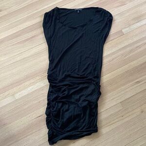 NWOT Victoria’s Secret Black Dress with Ruching Sides